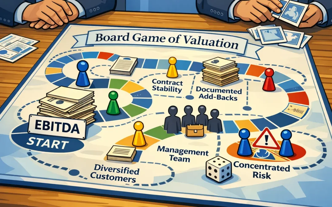 EBITDA, Multiples, and What Your Business Is Actually Worth to a Buyer