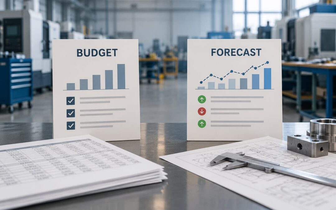 Budget vs. Forecast for Advanced Manufacturers: Why the Annual Plan Is Not Enough