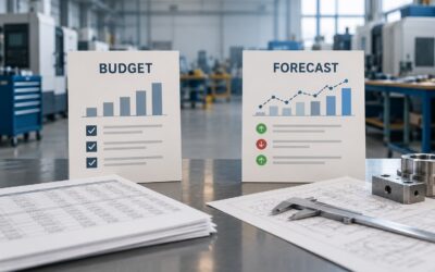 Budget vs. Forecast for Advanced Manufacturers: Why the Annual Plan Is Not Enough